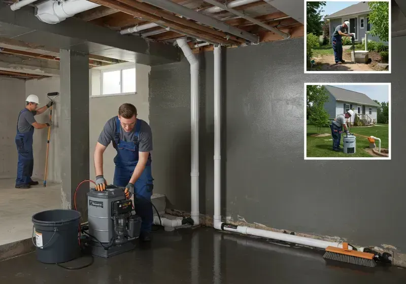 Basement Waterproofing and Flood Prevention process in Canton, TX